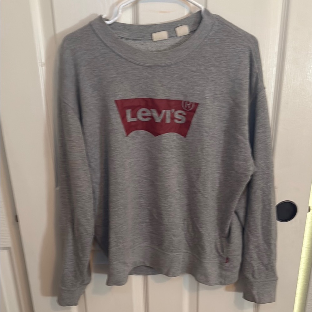 Levi's Grey Crewneck Sweater